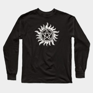 Supernatural Anti Possession (Stone Textured) Long Sleeve T-Shirt